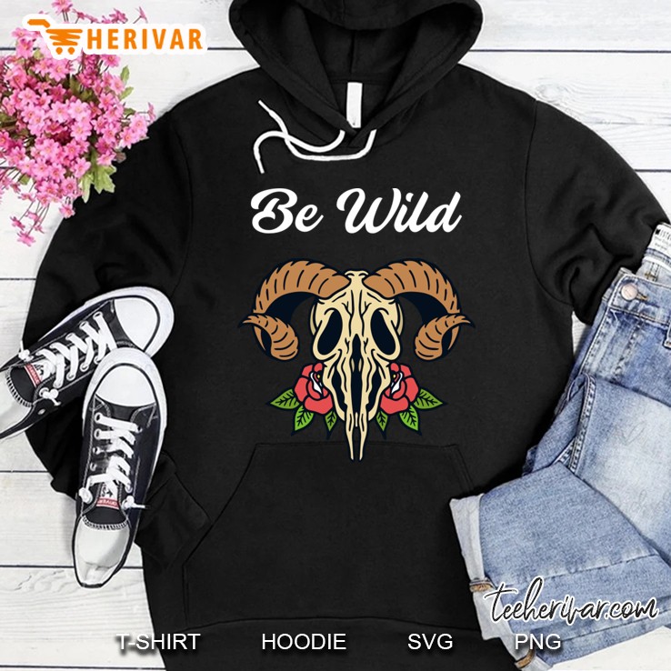 goat skull Hoodie