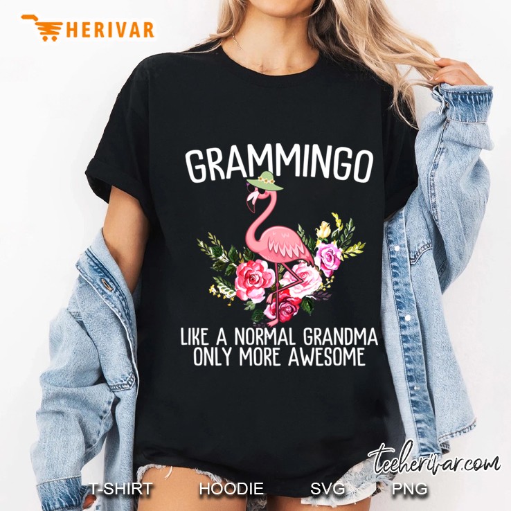 grammingo - like a normal grandma only more awesome Ladies Tee