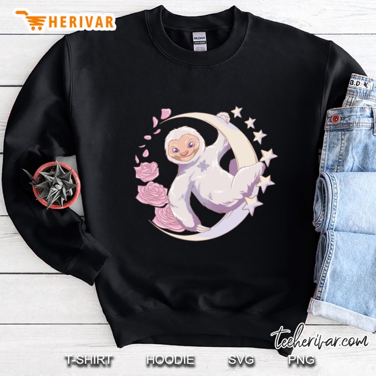 kawaii chilled sloth - pastel goth nu goth gift Sweatshirt