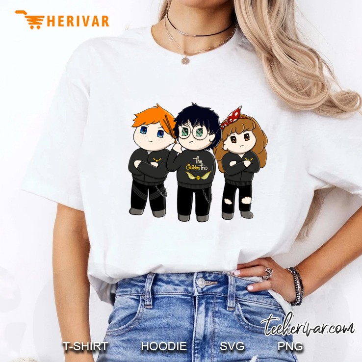 the golden trio biker gang Ladies Tee
