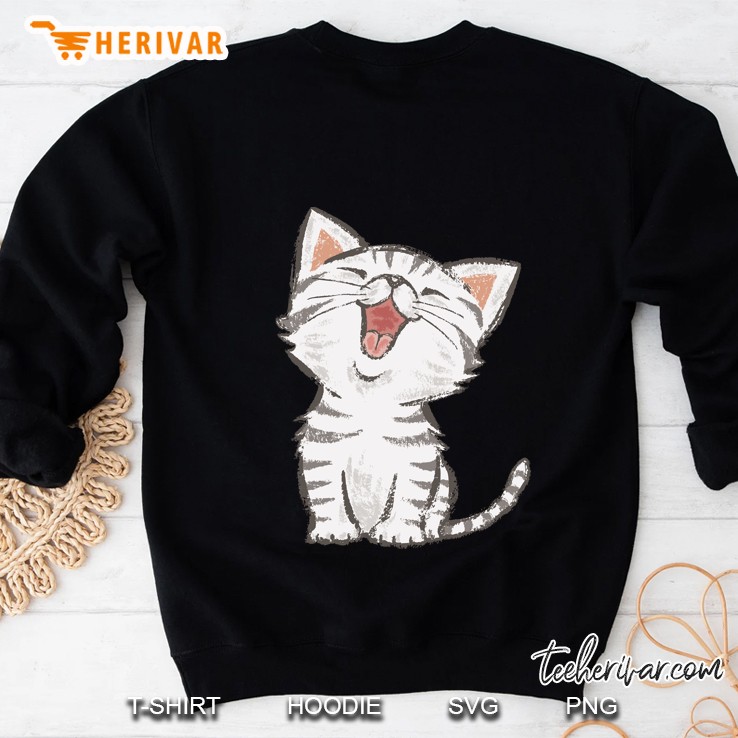 american shorthair happy slim fit Sweatshirt