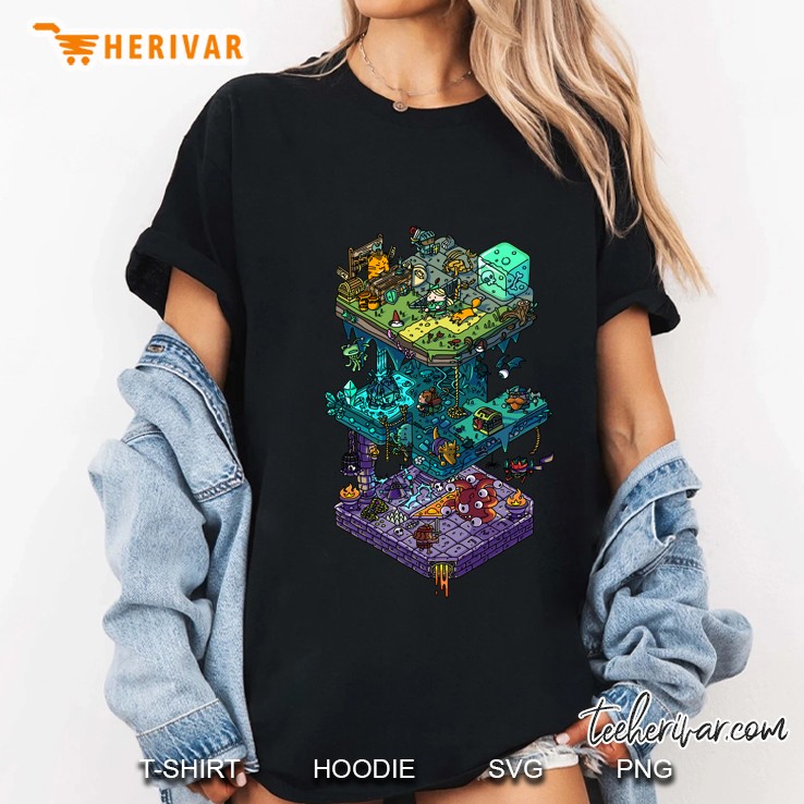 dungeons and isometric dragons classic Ladies Tee