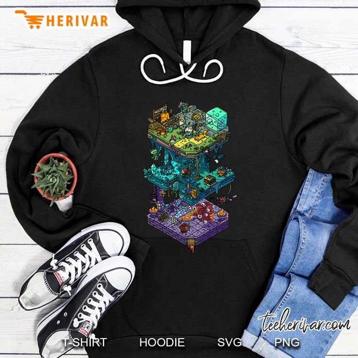 dungeons and isometric dragons classic Hoodie