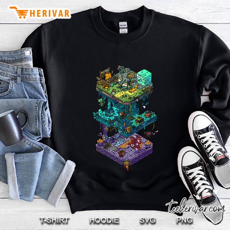 dungeons and isometric dragons classic Sweatshirt