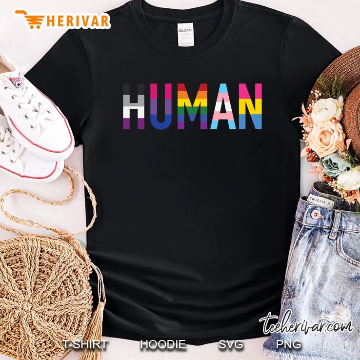 human,various queer flags 1 ver2 Shirt