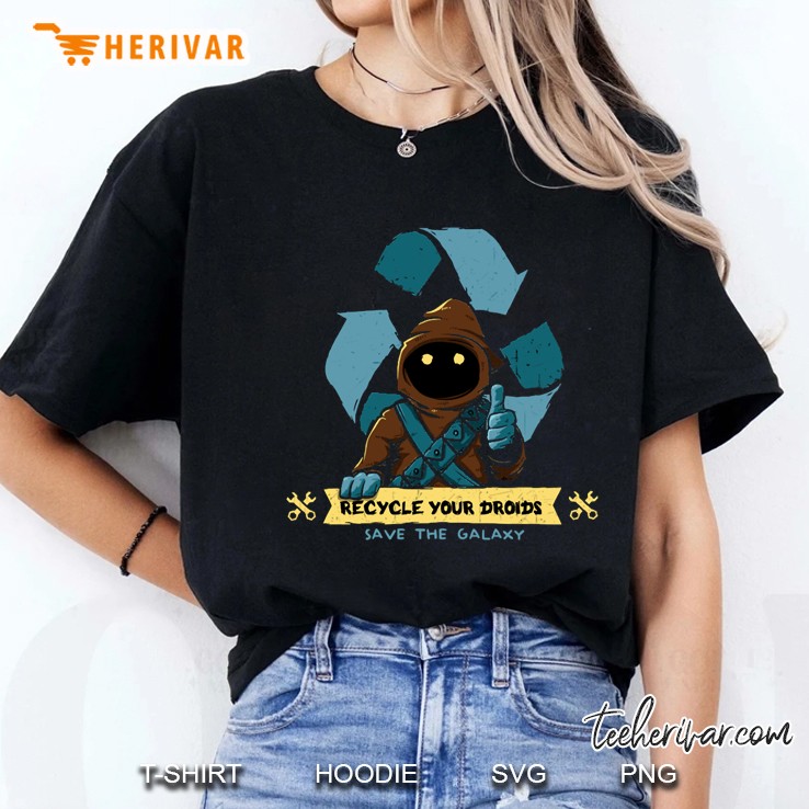 recycle your droids - jawa Ladies Tee