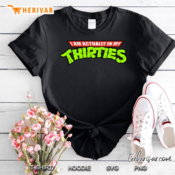 teenage mutant ninja thirties slim fit Shirt