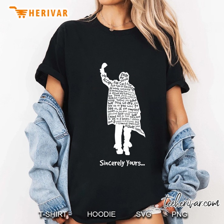 the breakfast club - sincerely yours - white classic Ladies Tee