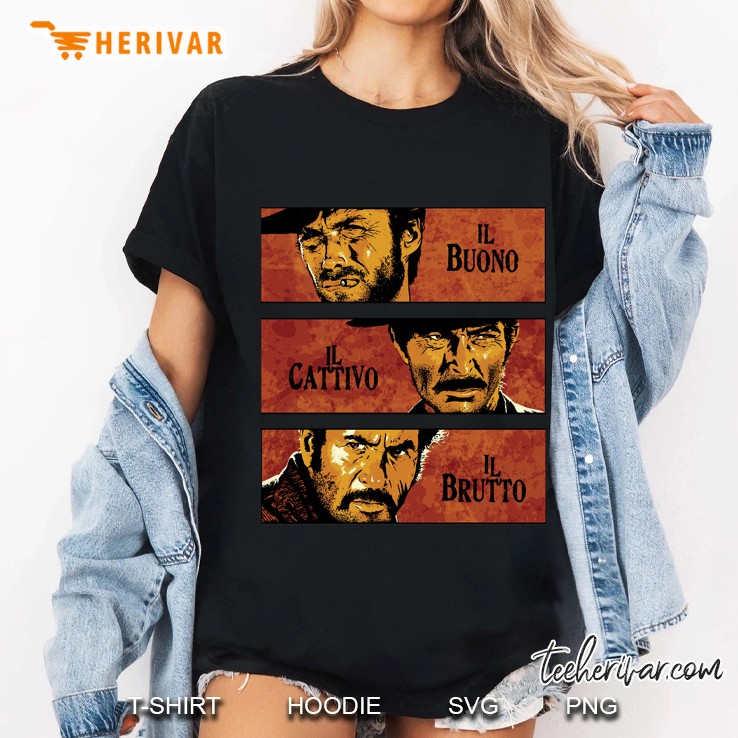 the good, the bad, and the ugly slim fit Ladies Tee