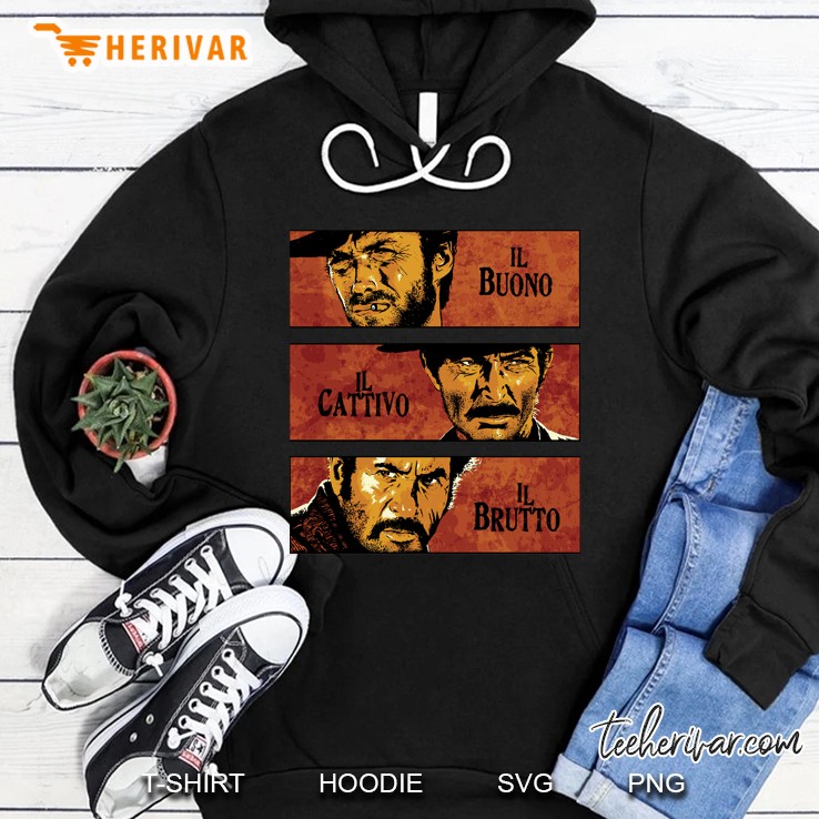 the good, the bad, and the ugly slim fit Hoodie