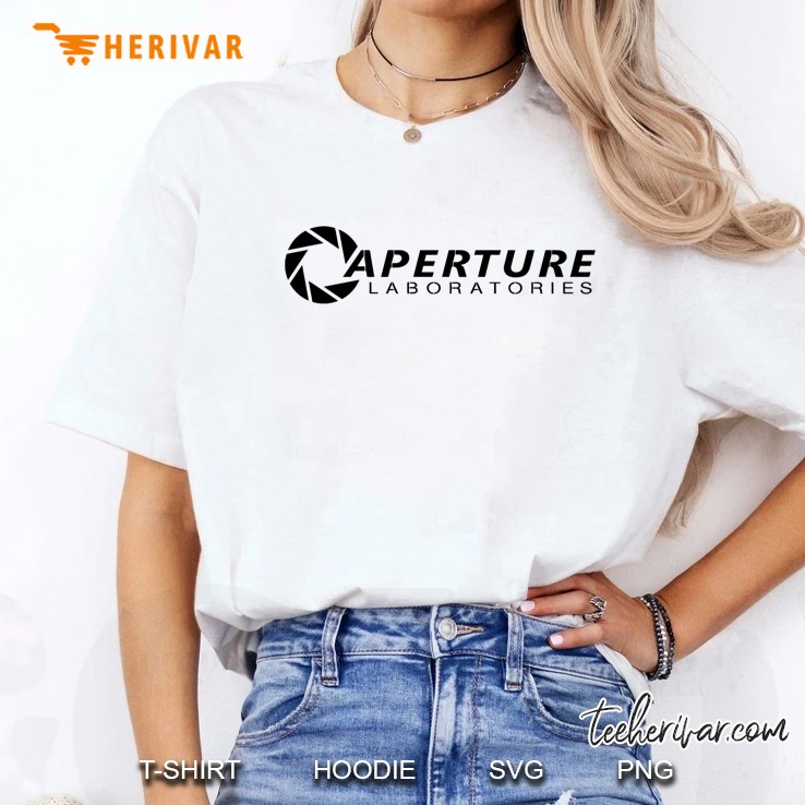 aperture laboratories slim fit Ladies Tee