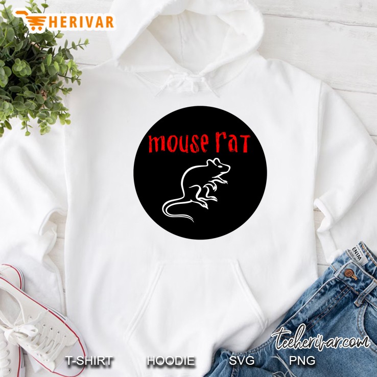mouse rat - the band is back in town! slim fit Hoodie