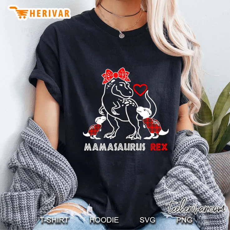 Mamasaurus Rex Dinosaur Version Ladies Tee