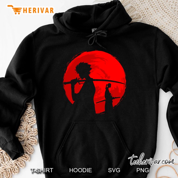 samurai sunset slim fit Hoodie