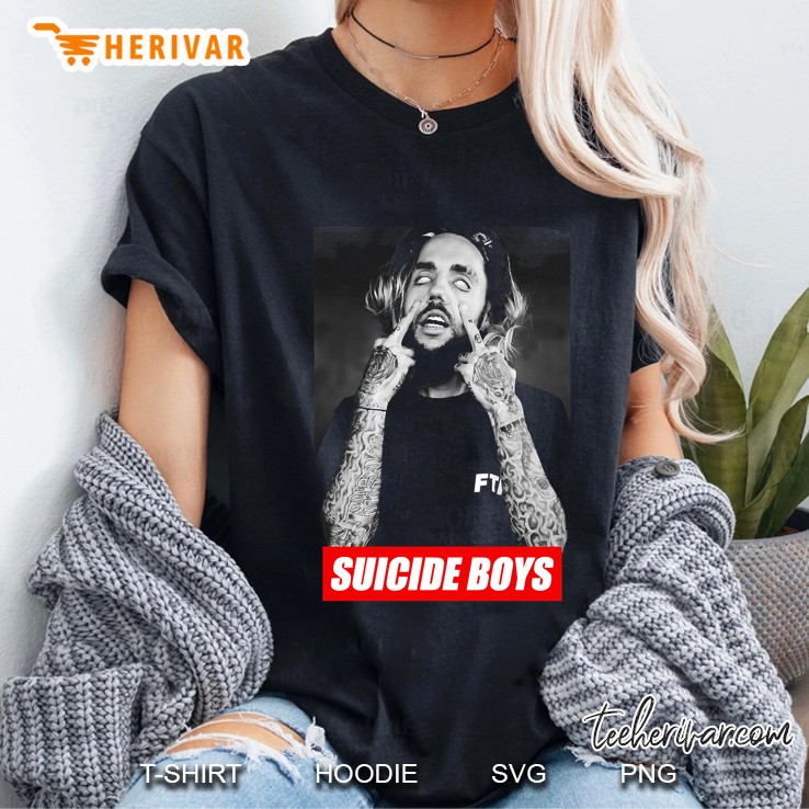 suicide boys slim fit Ladies Tee