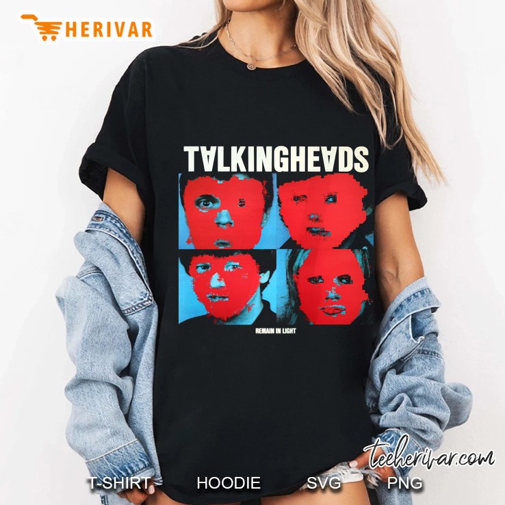 talking heads - remain in light slim fit Ladies Tee