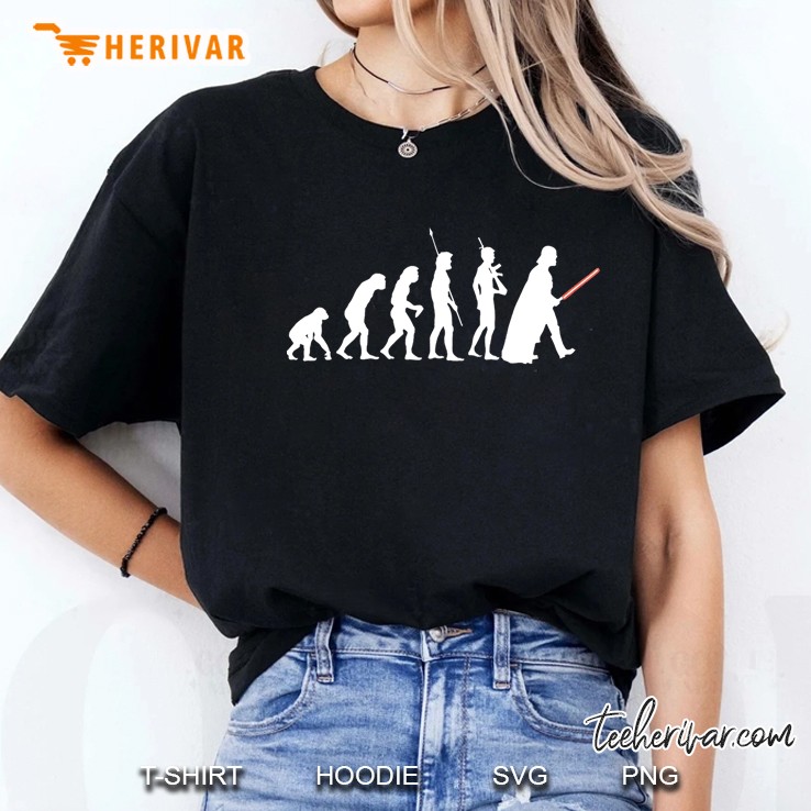 The Dark Side Of Evolution Ladies Tee