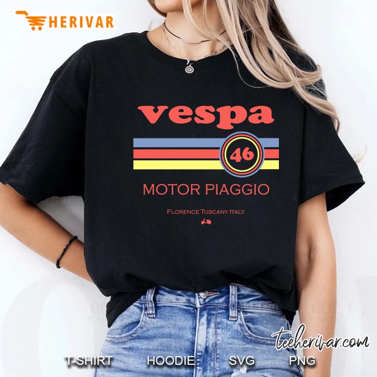 vespa 46 slim fit Ladies Tee
