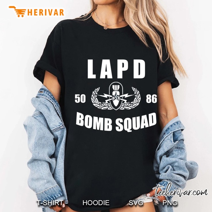 Lapd Bomb Squad Ladies Tee