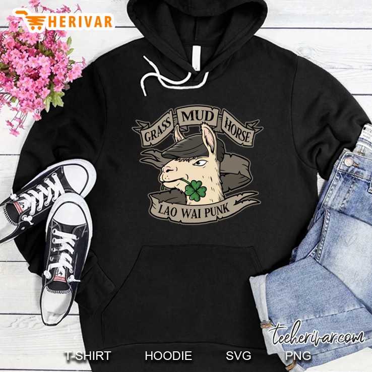 Grass Mud Horse Lao Wai Punk Hoodie