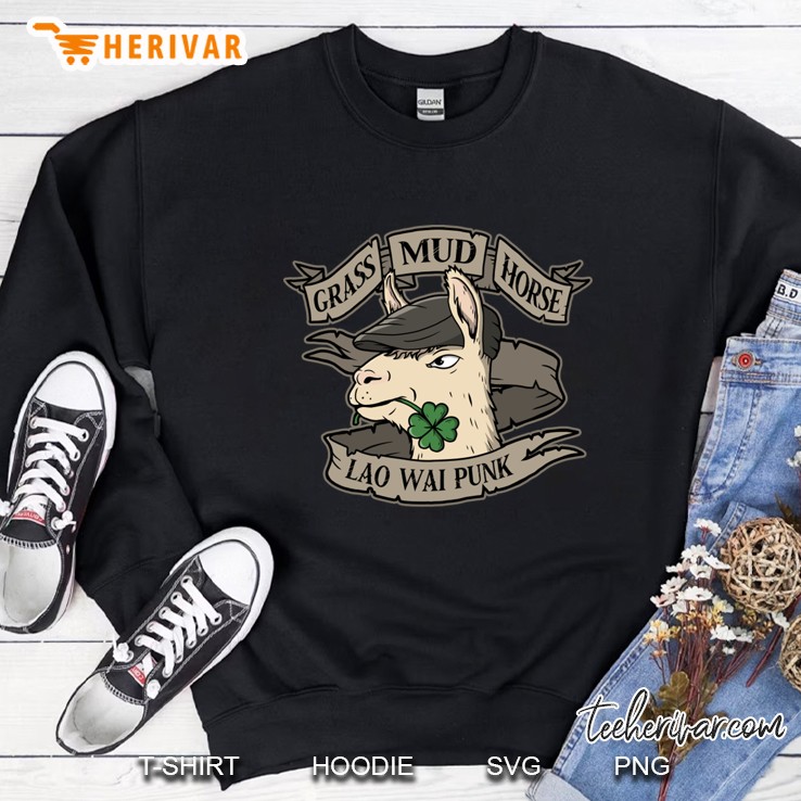 Grass Mud Horse Lao Wai Punk Sweatshirt