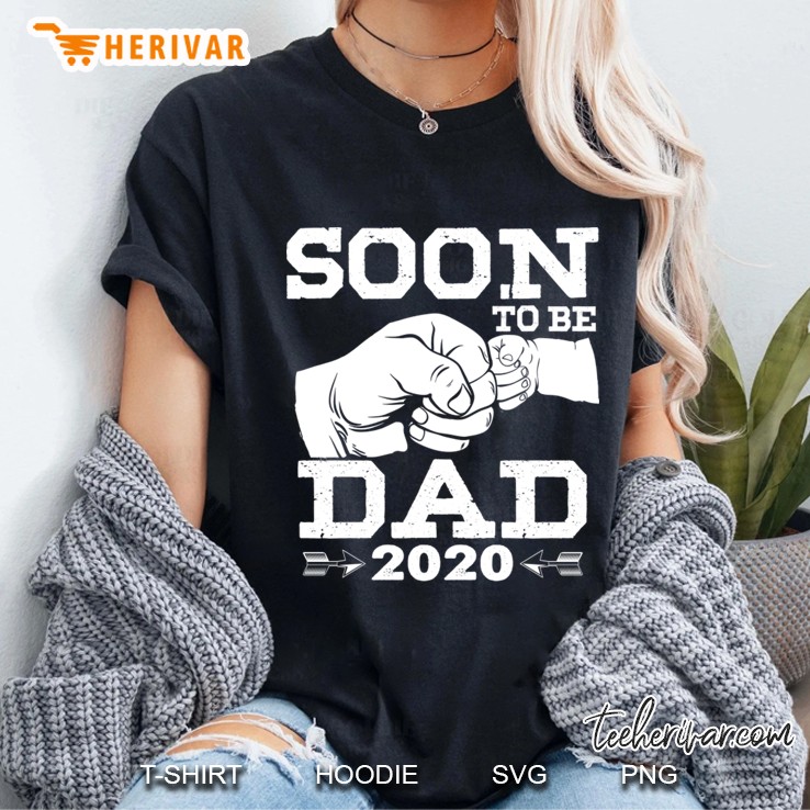Soon To Be Dad 2020 Ladies Tee