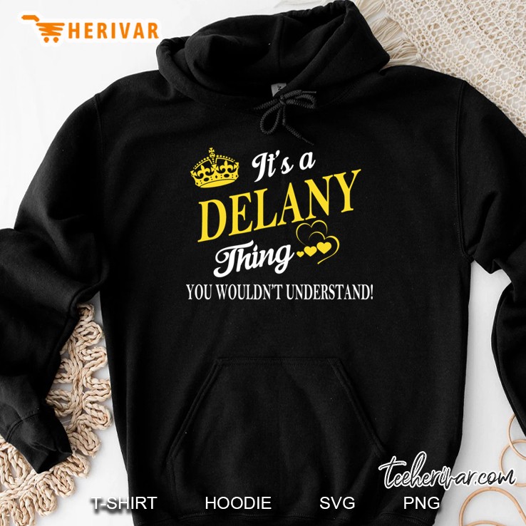 its delany thing you wouldnt understand Hoodie