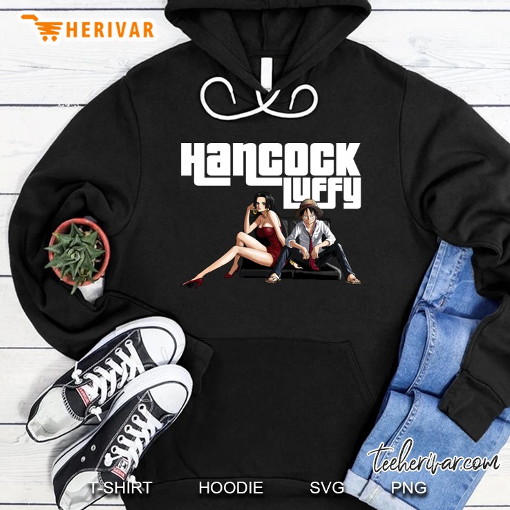 luffy x boa hancock one piece Hoodie
