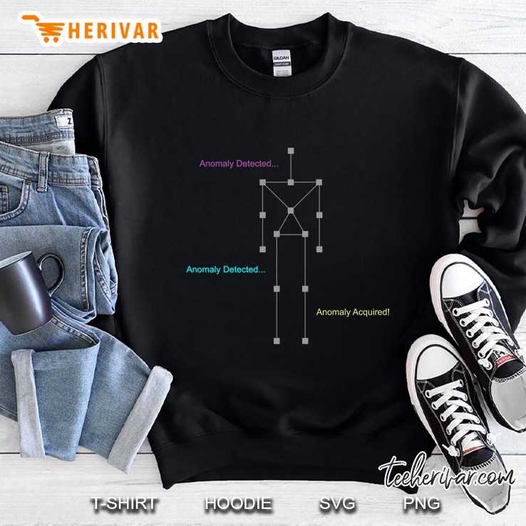 anomaly detected gray slim fit Sweatshirt