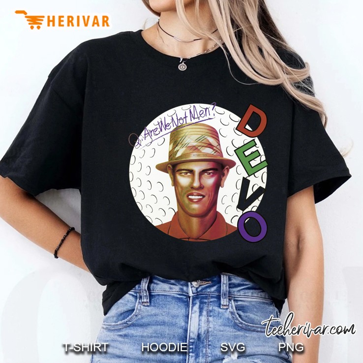 devo q are we not men a we are devo Ladies Tee