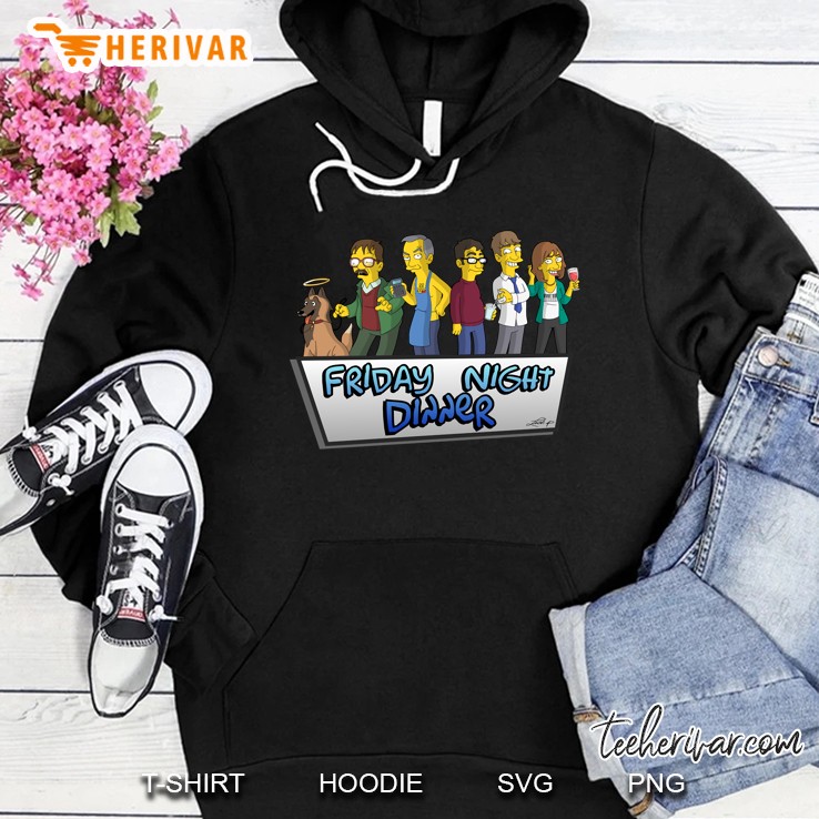friday night dinner caricatures! classic Hoodie
