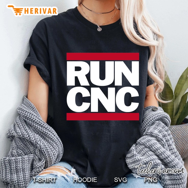 run cnc slim fit Hoodie