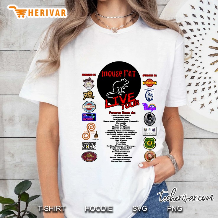 mouse rat live tour edition Ladies Tee