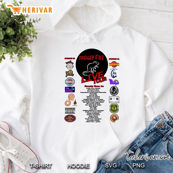 mouse rat live tour edition Hoodie