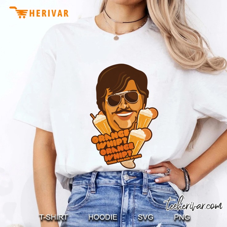orange whip t shirt