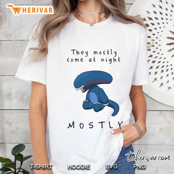 they mostly come at night... Ladies Tee
