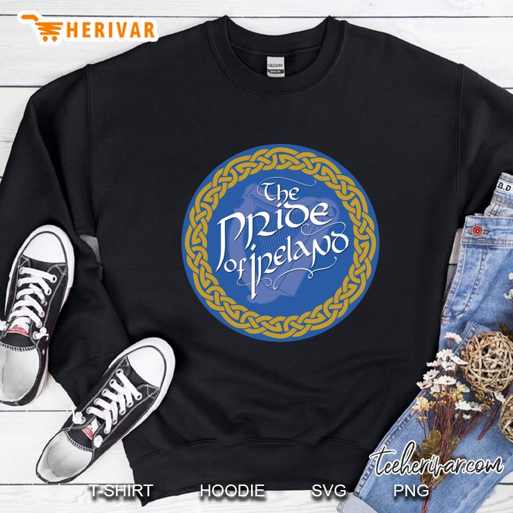 pride of ireland logo (blue) Sweatshirt