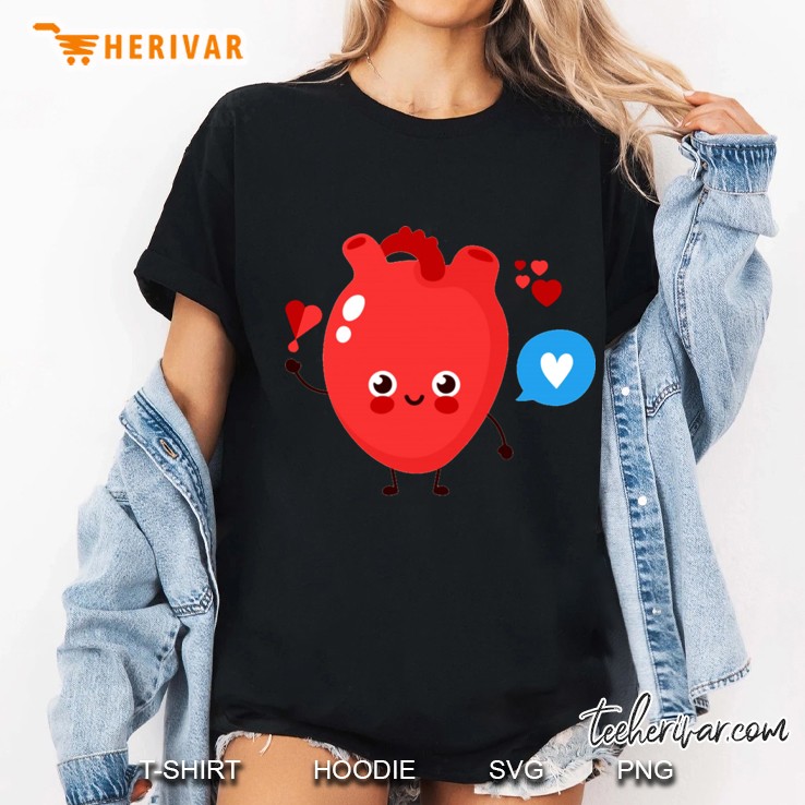 red heart Ladies Tee