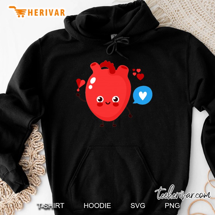 red heart Hoodie