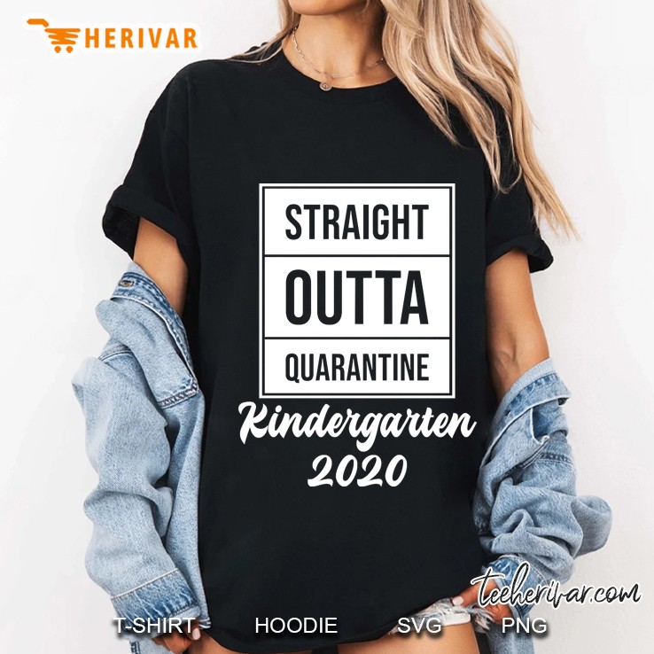 straight outta quarantine kindergarten 2020 Ladies Tee