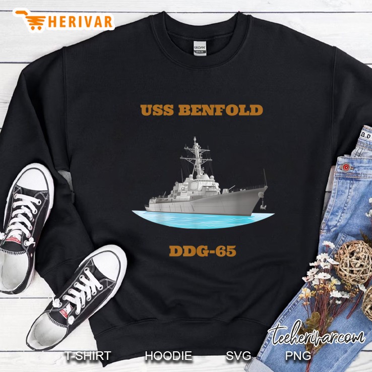 uss benfold ddg65 sailor veteran Sweatshirt