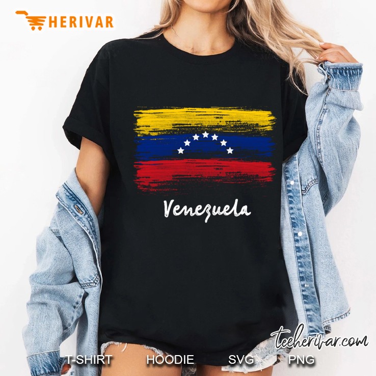 venezuela 7 star flag camiseta franela venezuela Ladies Tee