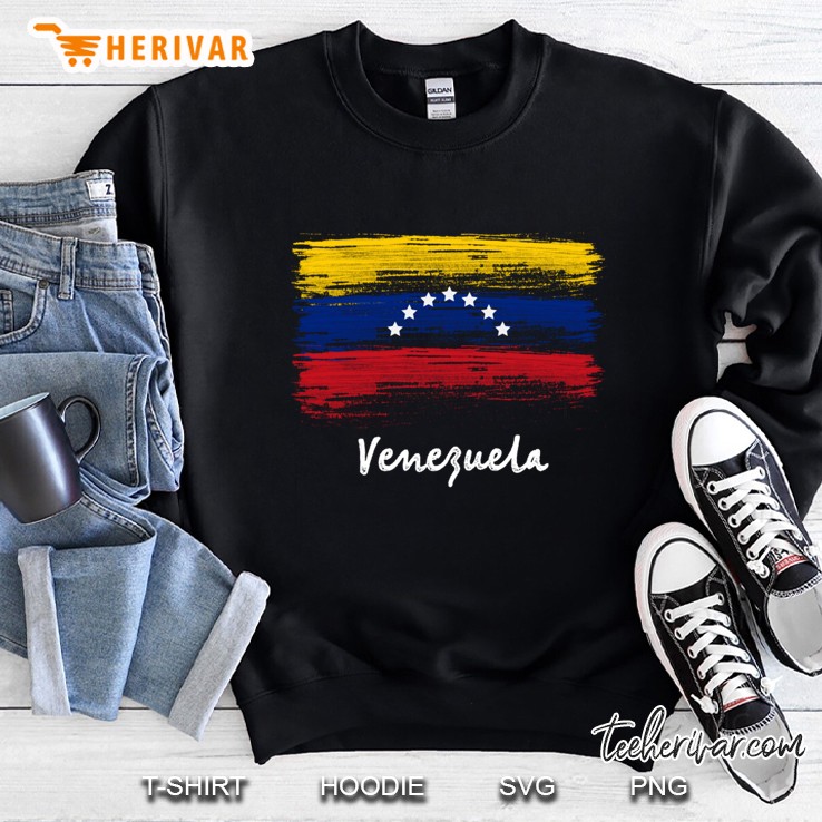 venezuela 7 star flag camiseta franela venezuela Sweatshirt