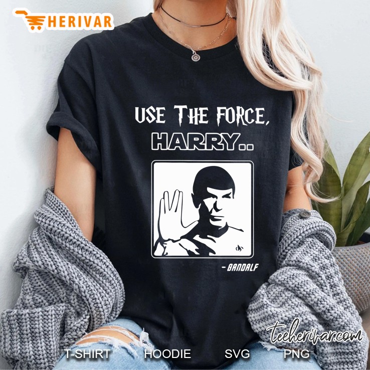 Use The Force Harry Gandalf Ladies Tee