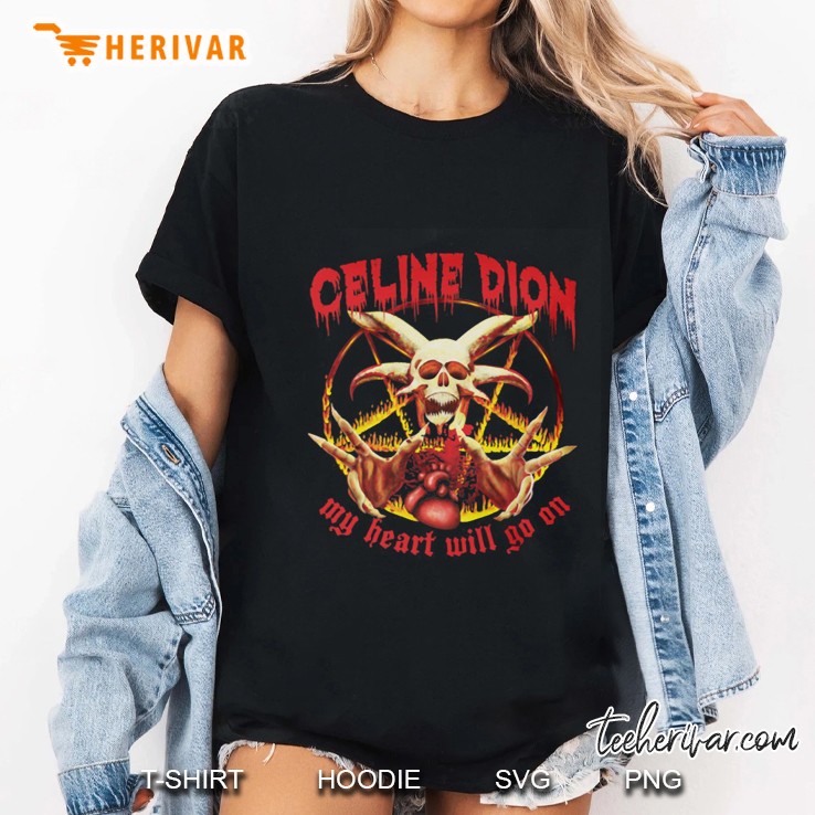 My heart will go on metal shirt Ladies Tee