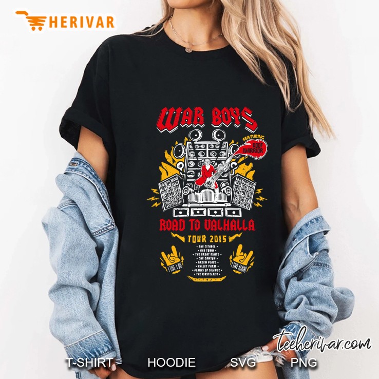 road to valhalla tour Ladies Tee