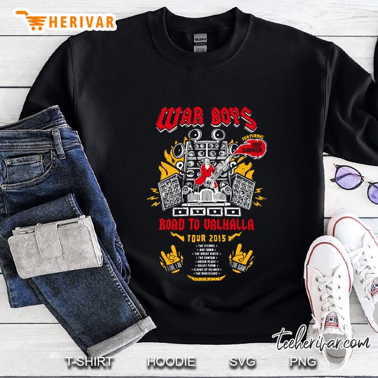 road to valhalla tour Sweatshirt