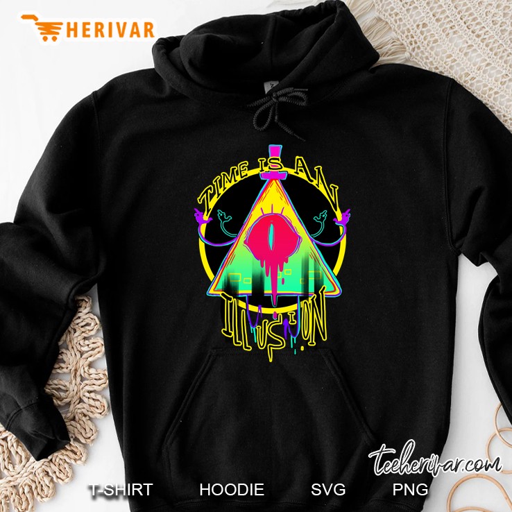 time is an illusion Hoodie