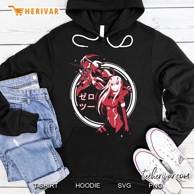 zero two - strelitzia darling in the franxx Hoodie