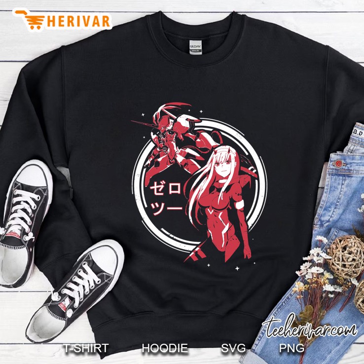 zero two - strelitzia darling in the franxx Sweatshirt
